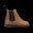 Chelseastøvle med logobånd og lynlås