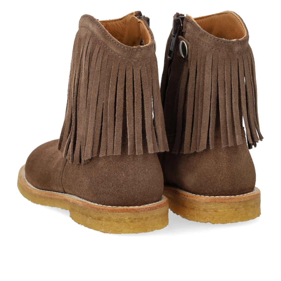 Cowboystøvle med frynser og broderi