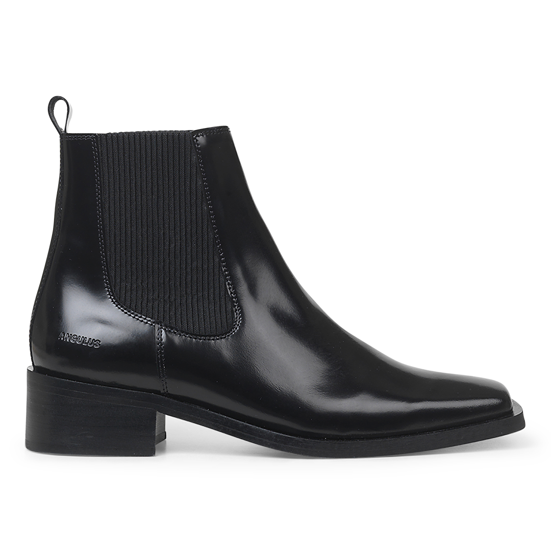 pære vil beslutte Etna ANGULUS 7744-101 Støvle med elastik - BLACK