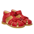 Begynder sandal med sløjfe og velcro lukning