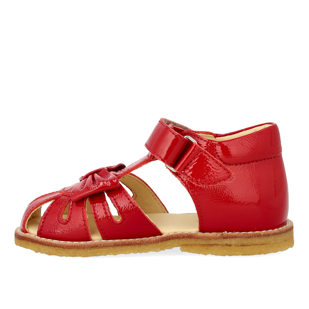 Begynder sandal med sløjfe og velcro lukning