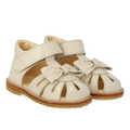 Begynder sandal med sløjfe og velcro lukning