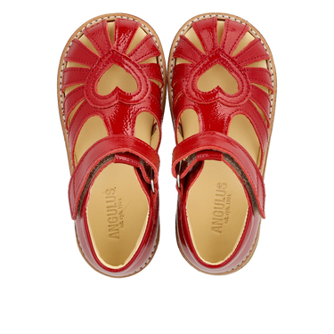 Begynder hjertesandal med velcrolukning