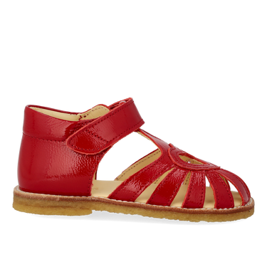 Begynder hjertesandal med velcrolukning