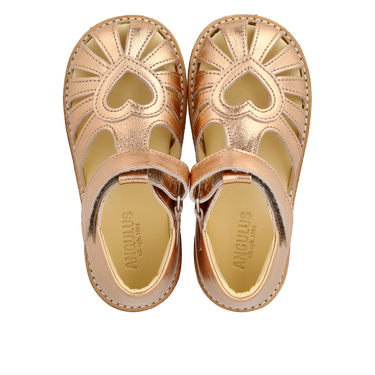 Begynder hjertesandal med velcrolukning