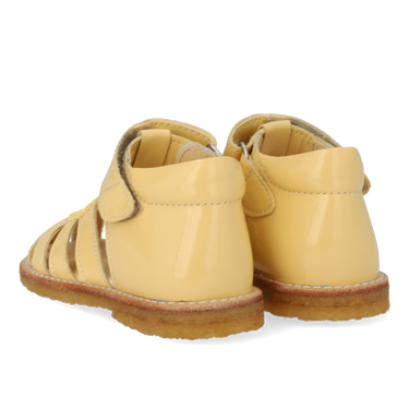 Hjertesandal med glitter og velcrolukning