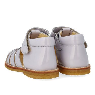 Hjertesandal med glitter og velcrolukning