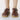 Sandal med velcro og pyntespænde