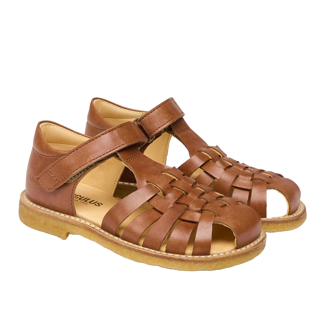 Fletsandal med justerbar velcrolukning