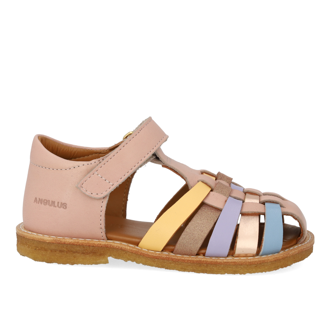 Colourblock fletsandal