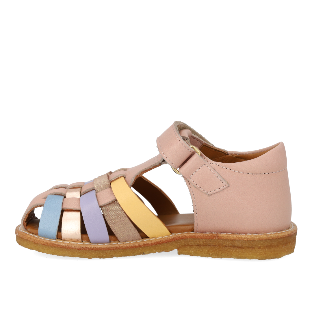 Colourblock fletsandal
