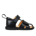 Begynder sandal med logobånd og velcrolukning