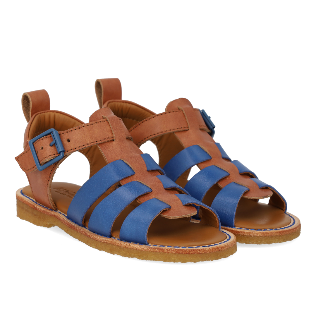 Fisherman's sandal med kontrastdetaljer