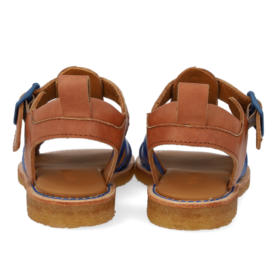 Fisherman's sandal med kontrastdetaljer