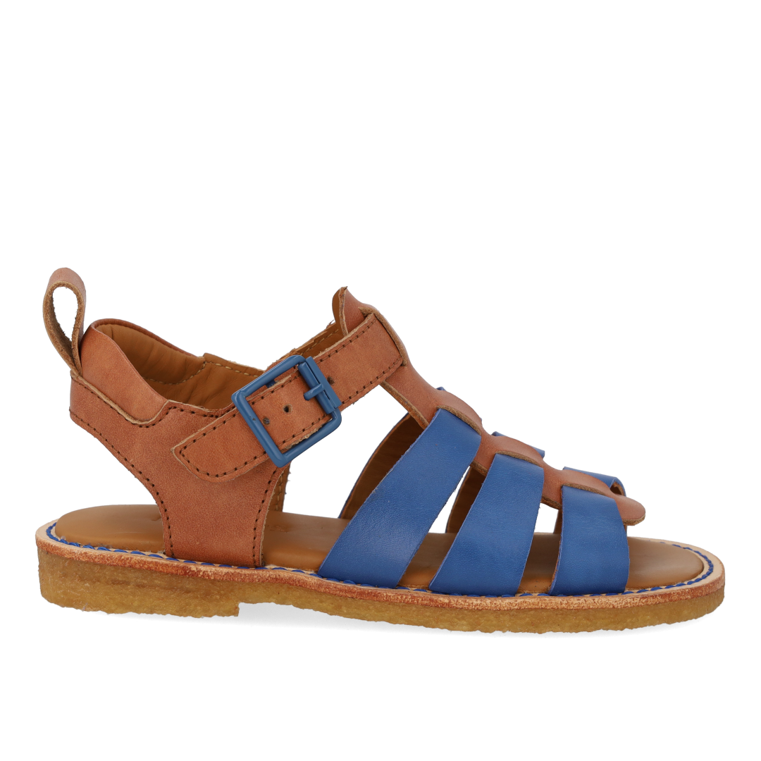 Fisherman's sandal med kontrastdetaljer