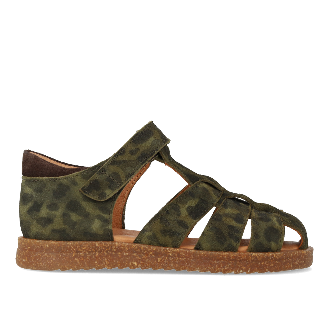 Sandal med justerbar velcrolukning