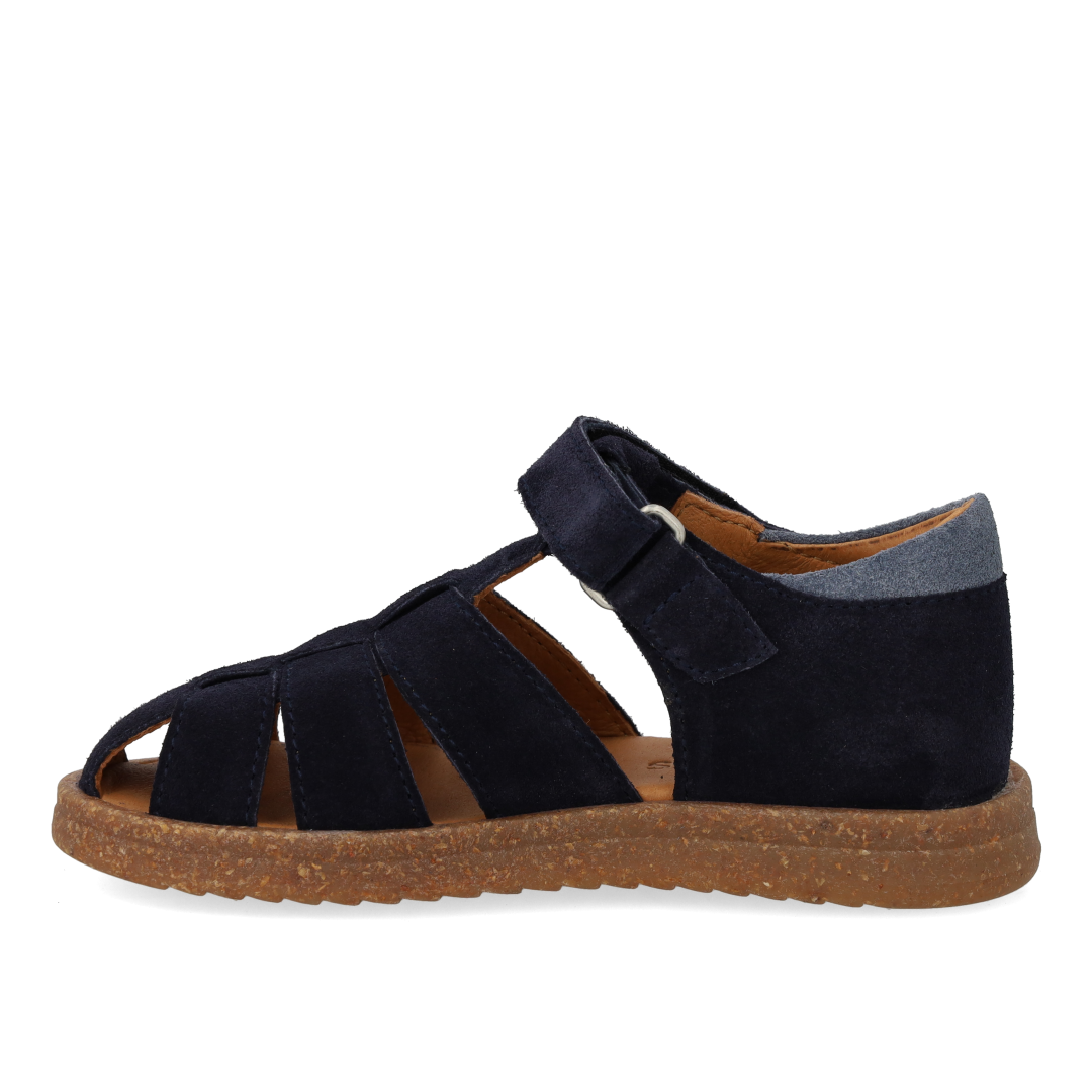 Sandal med justerbar velcrolukning