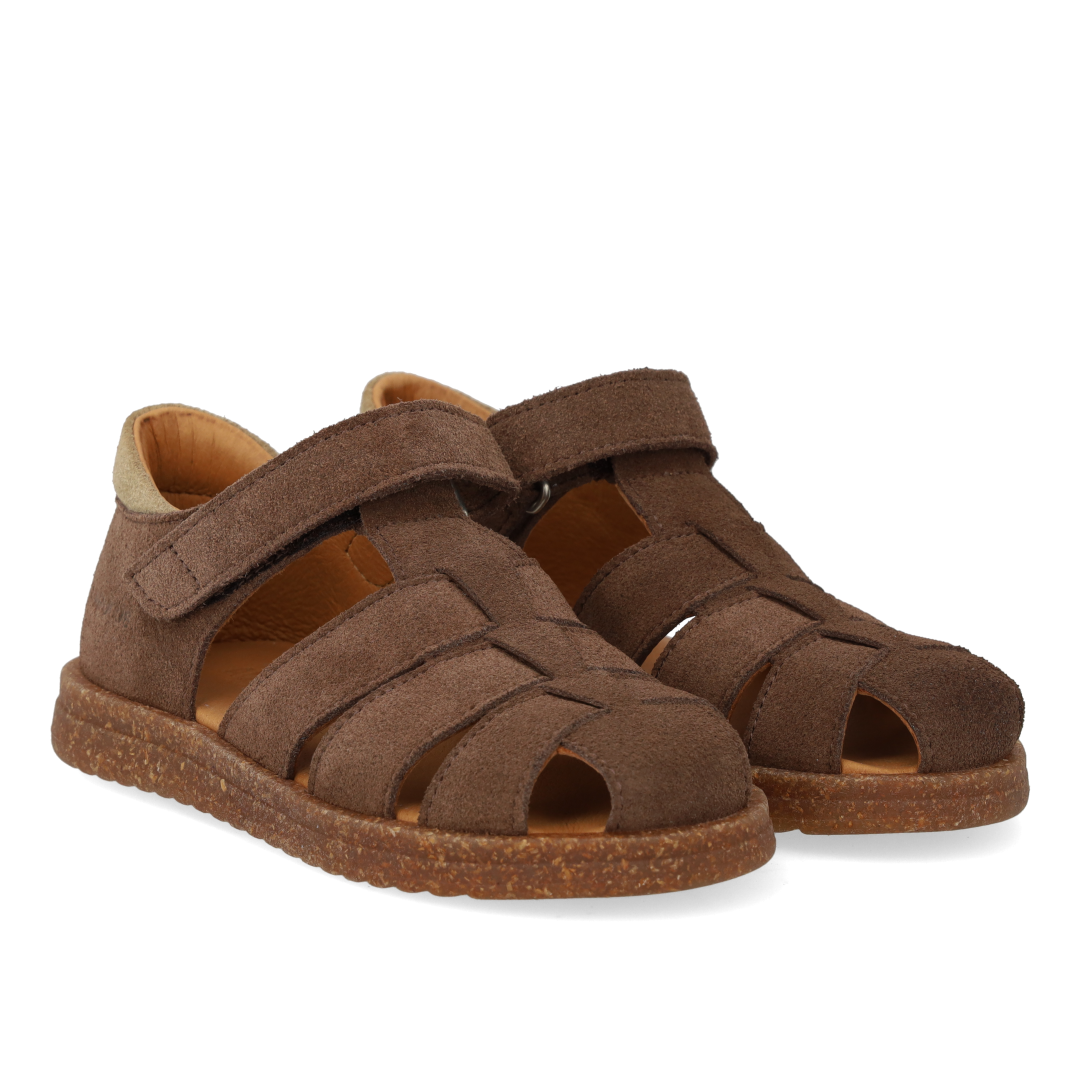 Sandal med justerbar velcrolukning