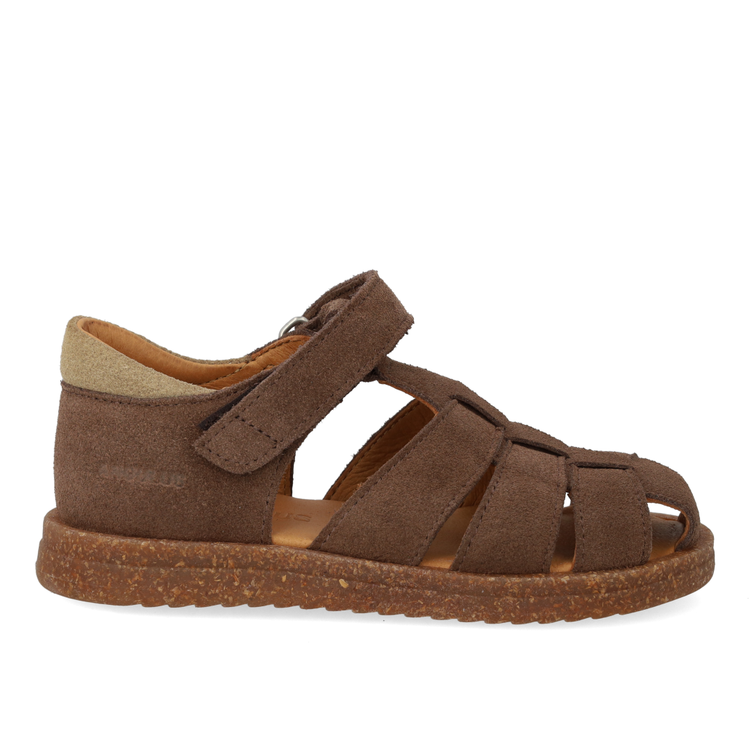 Sandal med justerbar velcrolukning