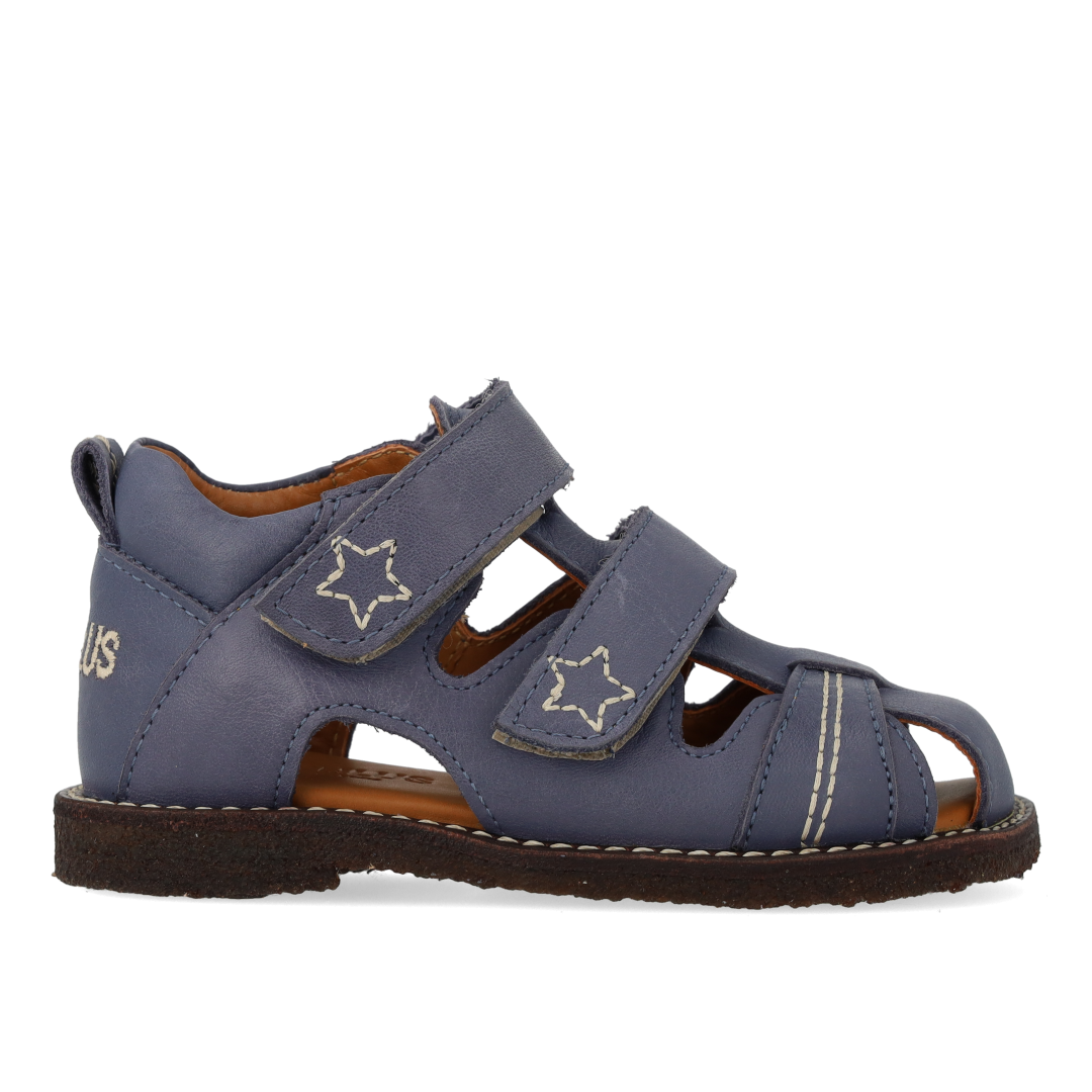 Sandal med stjernebroderi