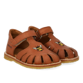 Begynder sandal med bi broderi