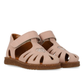 Begynder sandal med funklende glitterhjerte
