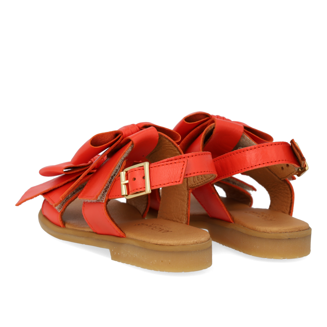 Sandal med åben tå og dobbelt velcro