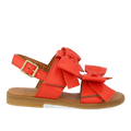 Sandal med åben tå og dobbelt velcro
