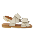 Sandal med åben tå og dobbelt velcro