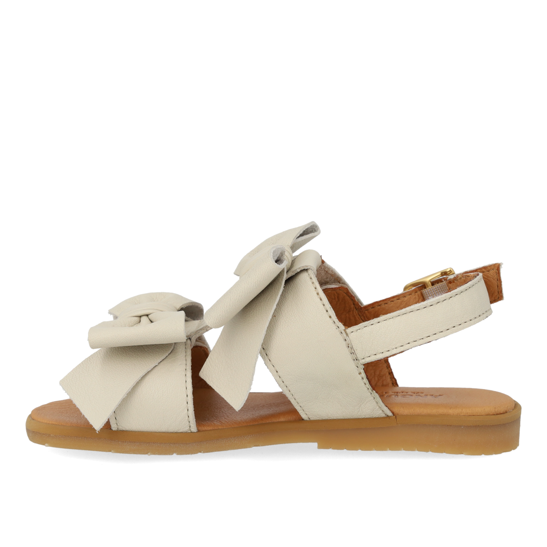 Sandal med åben tå og dobbelt velcro