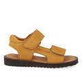 Sandal med åben tå og dobbelt velcro