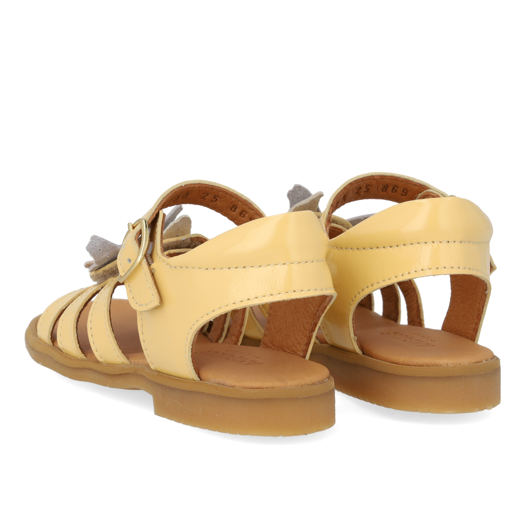 Sandal med åben tå og velcro