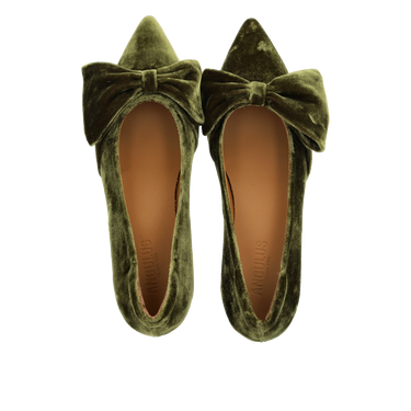 Sløjfe pump i blød velour