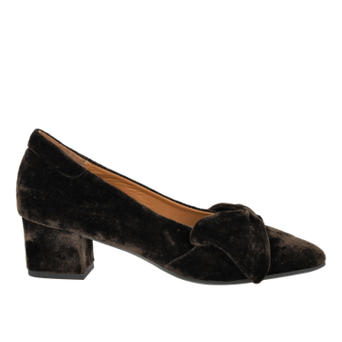 Sløjfe pump i blød velour