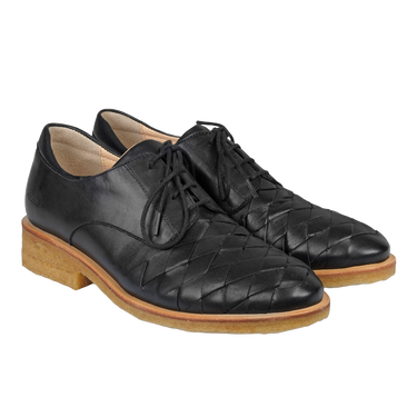 Klassisk sko med blød hælkappe