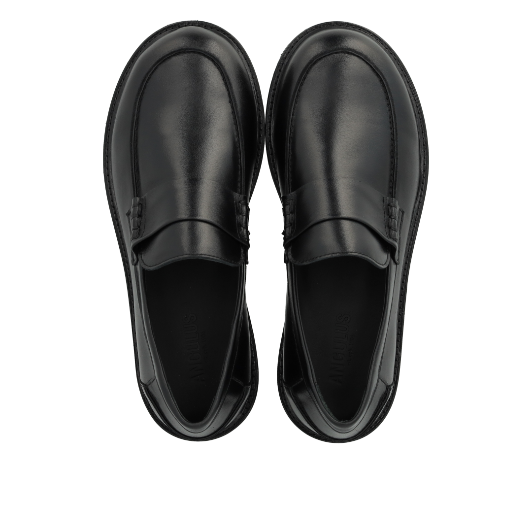Klassisk Penny loafer med bred pasform