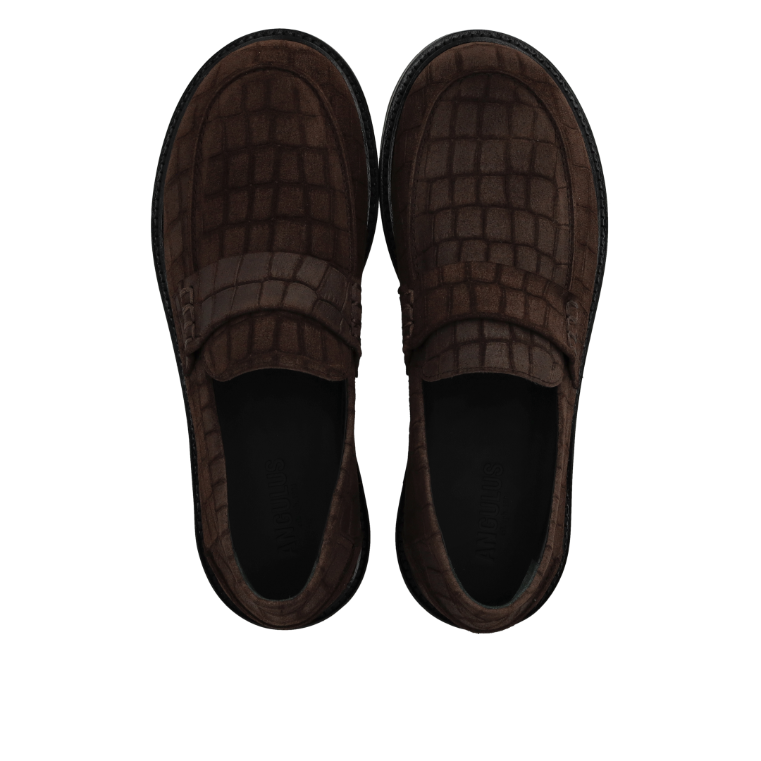 Klassisk Penny loafer med bred pasform