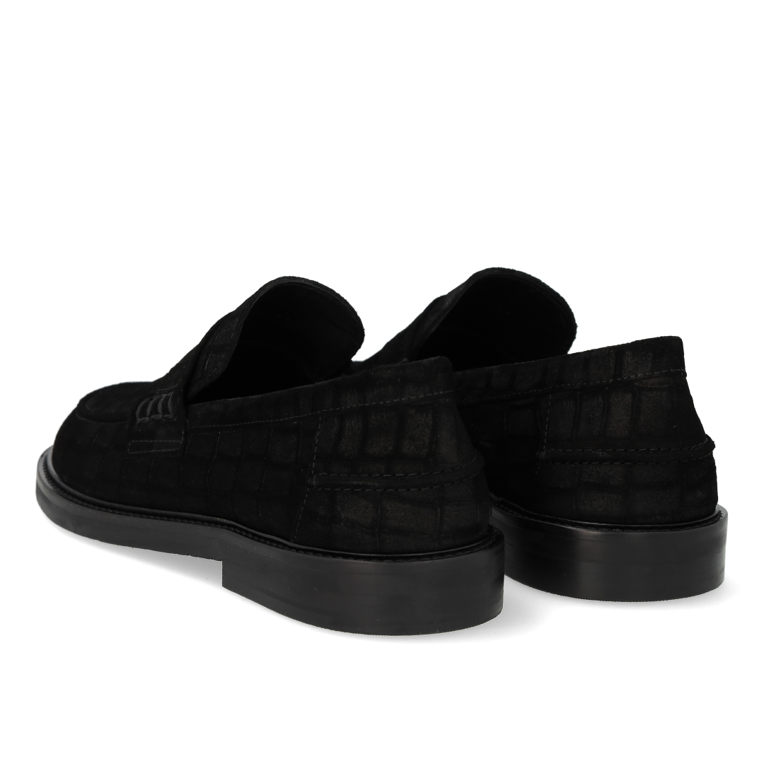 Klassisk Penny loafer med bred pasform