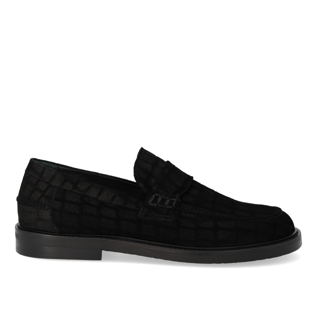 Klassisk Penny loafer med bred pasform