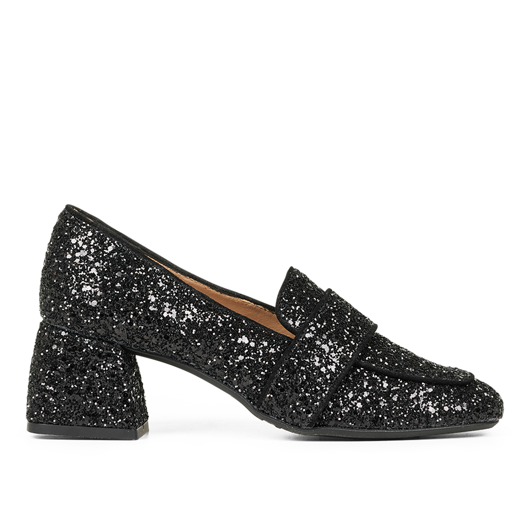 Loafer med hæl