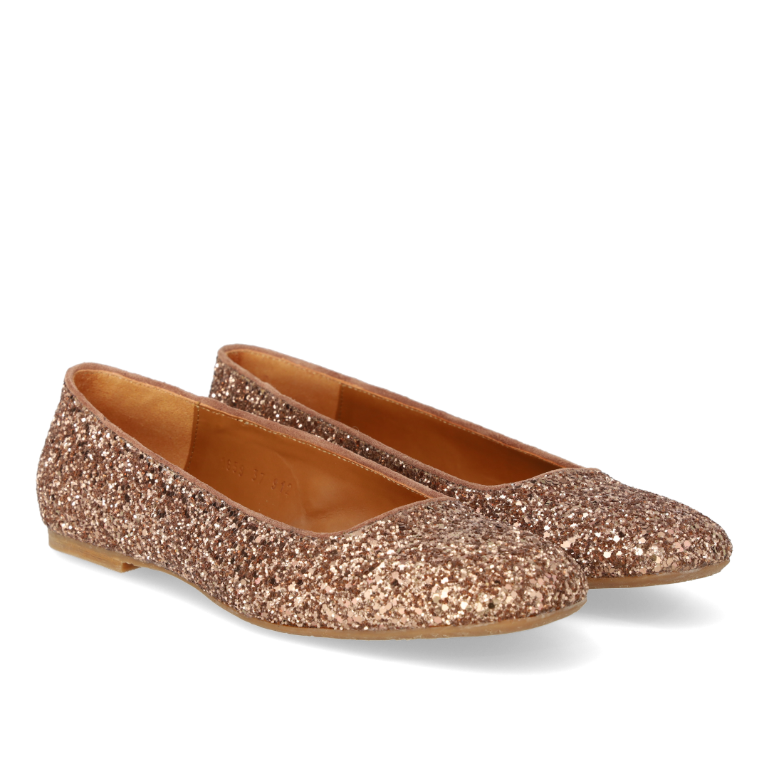 Ballerina i funklende glitter