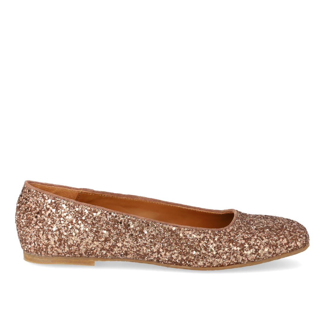 Ballerina i funklende glitter