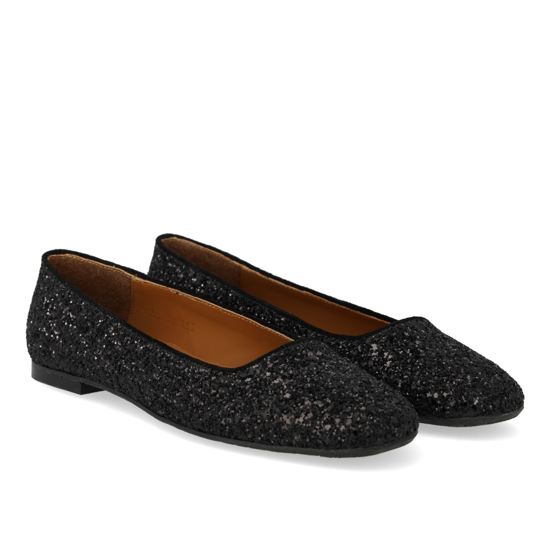 Ballerina i funklende glitter