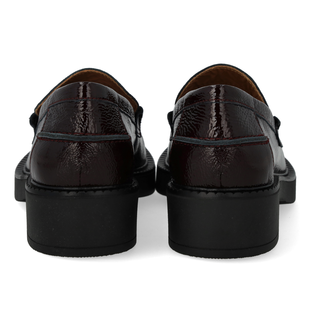 Loafer med fletdetalje