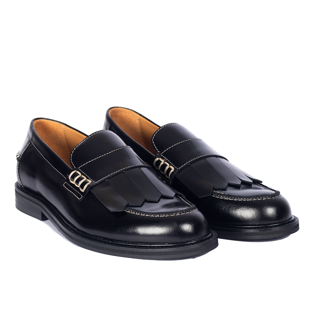 Klassisk Penny loafer med frynser
