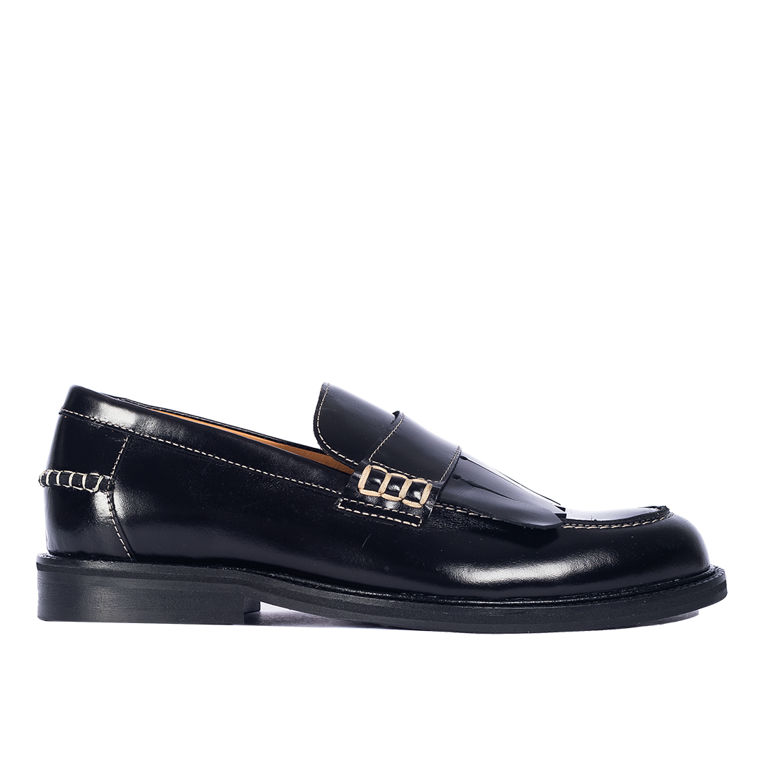Klassisk Penny loafer med frynser