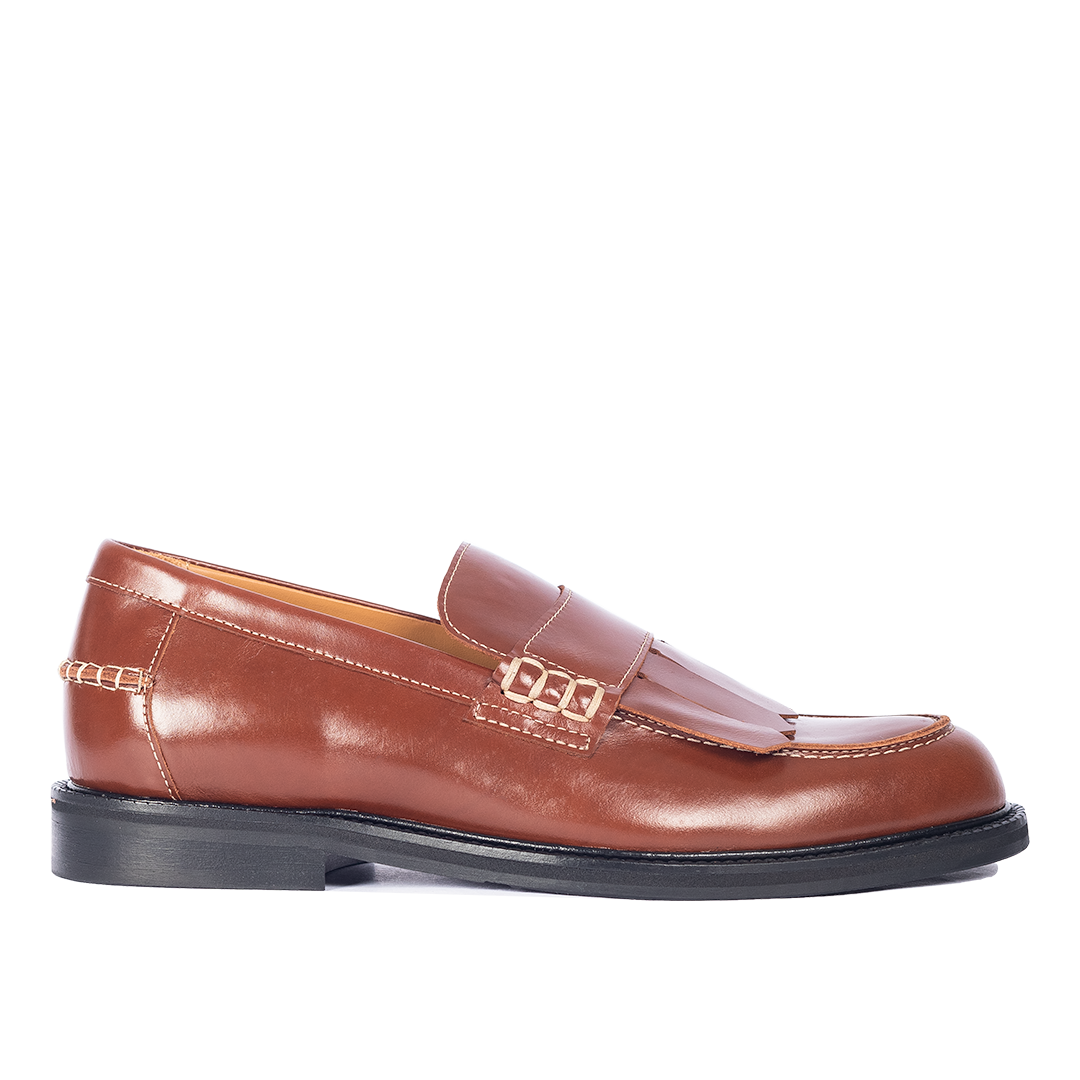 Klassisk Penny loafer med frynser