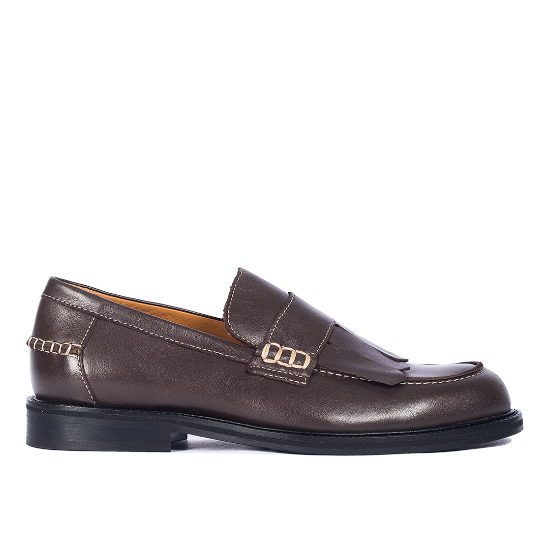 Klassisk Penny loafer med frynser