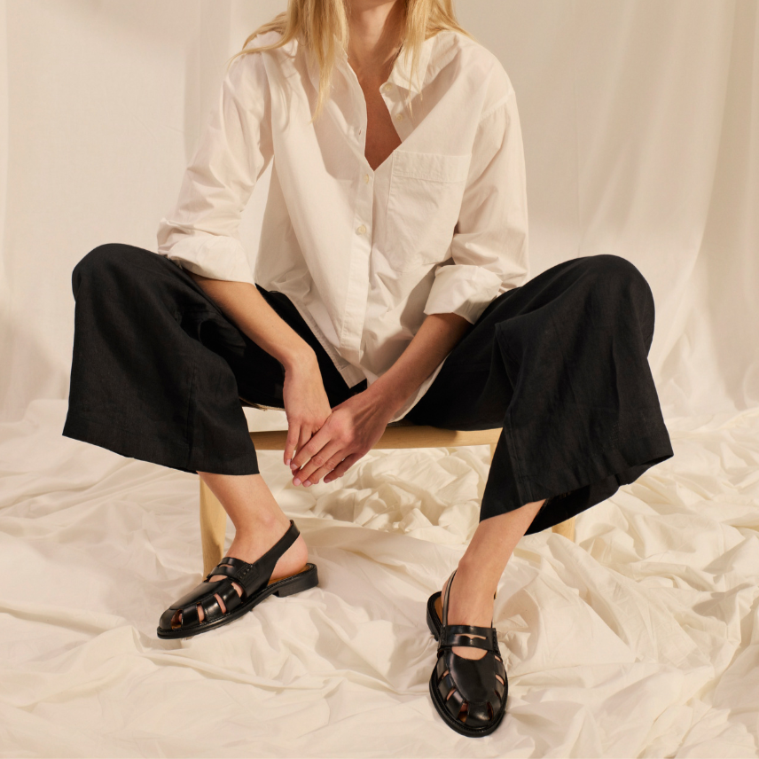 Slingback loafer