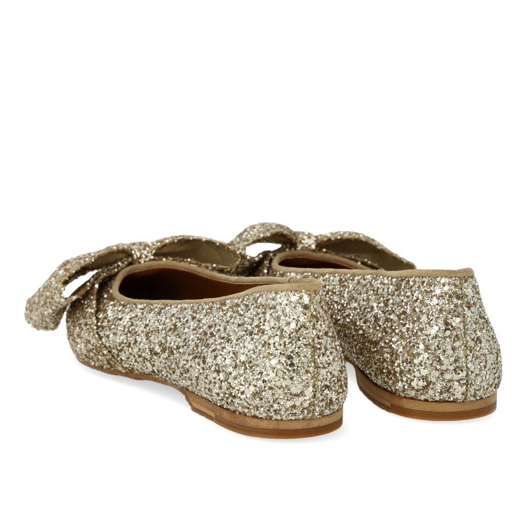 Sløjfeballerina i funklende glitter